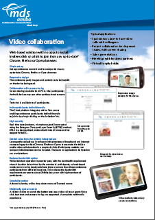 MDS Amiba Video collaboration brochure 12.2015 EN.png